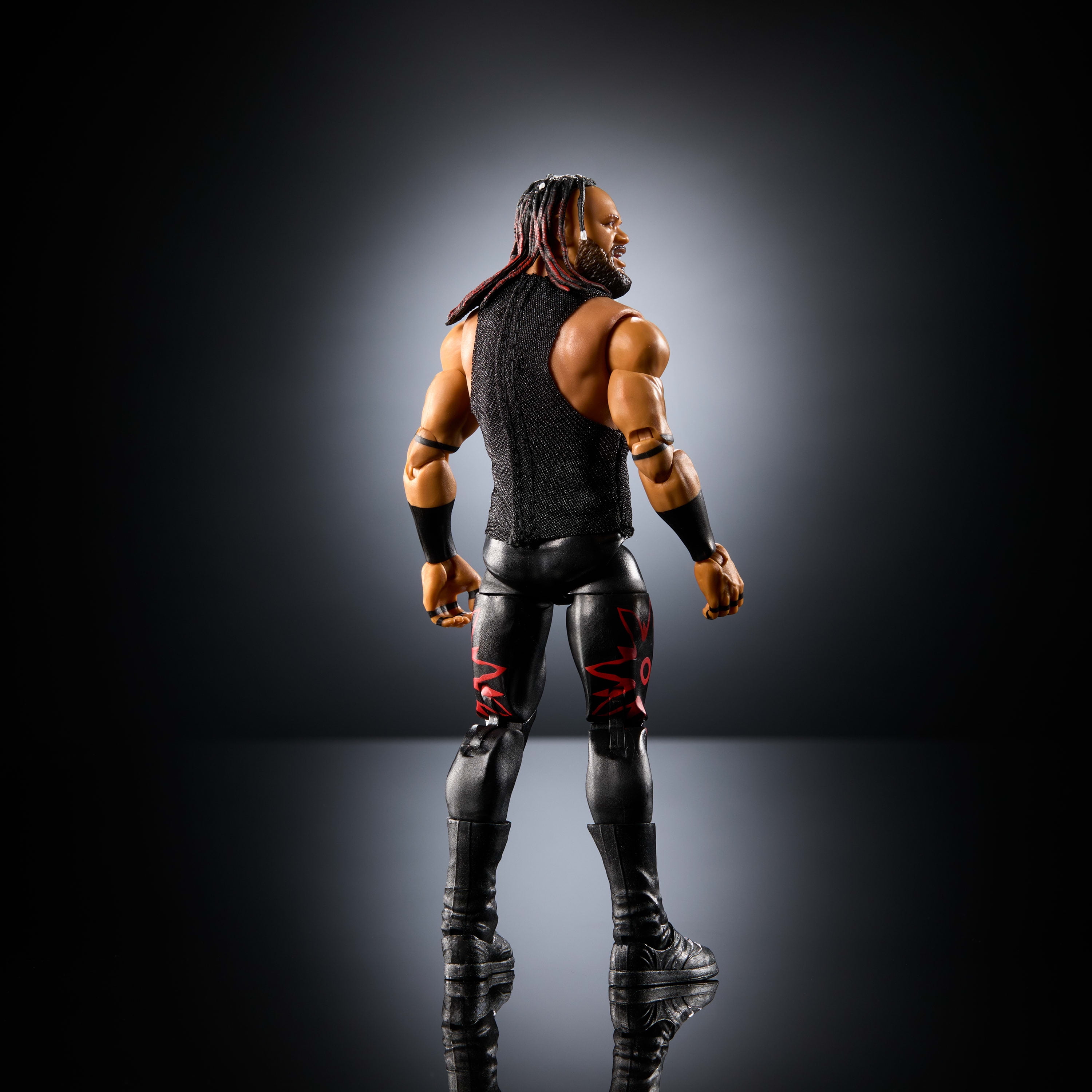 WWE Elite Jacob Fatu Action Figure, Series #118, 6-inch Collectible with Articulation & Accessories