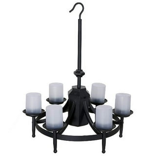 Outdoor gazebo chandelier patio area cheap hanging light fixture battery operated 49806