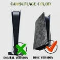 thumbnail image 6 of Yucurem Camouflage Game Console Cover Host Protective Shell for PS5 Console Disc Version, 6 of 10