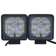 SENLIPS 2X 27W LED WORK LIGHT CUBE POD FOG DRIVING LAMP SAVE ON 18W/24W/27W/48W