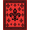 Red, Pattern 2, variant on ODIKA 4'x6' Machine Washable Non-Slip Area Rug, Fleur De Interlocking Inspired High Traffic Rug, Blue, 406581
