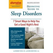 Angle View: Alternative Medicine Magazine's Definitive Guide to Sleep Disorders: 7 Smart Ways to Help You Get a Good Night's Rest [Paperback - Used]