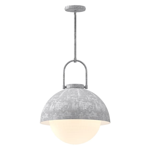 PD507216SLOP-Alora Lighting-Harper - 1 Light Pendant-19.88 Inches Tall and 15.75 Inches Wide-Steel Finish