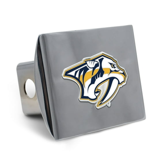 WinCraft Nashville Predators Premium Metal Hitch Cover