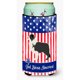 thumbnail image 1 of ""Caroline'S Treasures Usa Patriótico Negro Border Collie Bebida Aislante Hugger Tall Boy Multicolor"", 1 of 1