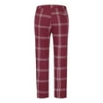 thumbnail image 4 of PuLe Men's Pants Mens Casual Plaid Jogger Pants Fashion Checked Flat Front Slim Fit Stretch Skinny Dress Pants Suit Trousers with Pocket, 4 of 6