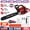 20Inch 58cc 2.2KW Red, variant on Floseru 63cc Gas ChainSaw, Chain Saw with 20 Inch Bar and Chain, 2.8KW 3.75HP Gasoline Chainsaw for Professional Wood Work