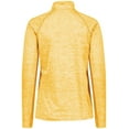 thumbnail image 2 of Holloway Sportswear L Womens Electrify Coolcore® 1/2 Zip Pullover Gold Heather 222774, 2 of 5