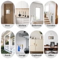 thumbnail image 3 of Ganchos de pared plegables HLZQPFJW de aleación de zinc, color dorado, 2 unidades, 3 of 8