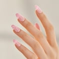 thumbnail image 3 of KISS imPRESS Design  Press on Nails, Wild Venus, Pink, Medium Almond, 30 Count, 3 of 11