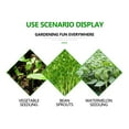 thumbnail image 6 of Reusable Heavy Duty Starting Trays with No Drainage Holes Extra Strength Propagation Trays for Germination, Indoor Gardening, Seedling Flats, and Fodder Growth (4PCS,21.26 x 11.02 Inches), 6 of 7