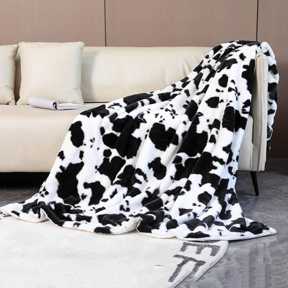 Cow print 2025 throw blanket