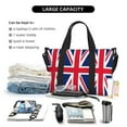 thumbnail image 5 of Travel Duffel Bag Union-Jack Flag Sports Tote Gym Carry On Bag Overnight Crossbody Bag For Women Men, 5 of 6