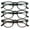 2 Black 1 Tortoise, variant on 3 Pairs Round Keyhole Reading Glasses for Men & Women – Spring Hinge, Clear Lens Readers, Lightweight Comfort +2.00