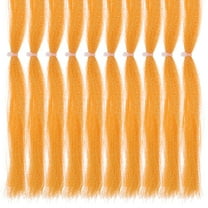 Uxcell Crystal Flash Fly Fishing Line, Sparkle Fly Tying Material Kit Holographic Dry Flies Thread Supplies Orange