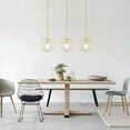 thumbnail image 3 of Lámpara colgante E27 de diseño vintage industrial Laklulu, iluminación de techo retro de 120 cm de largo, lámpara de araña con pantalla de metal para dormitorio, sala de estar, pasillo, cocina, baño,, 3 of 5