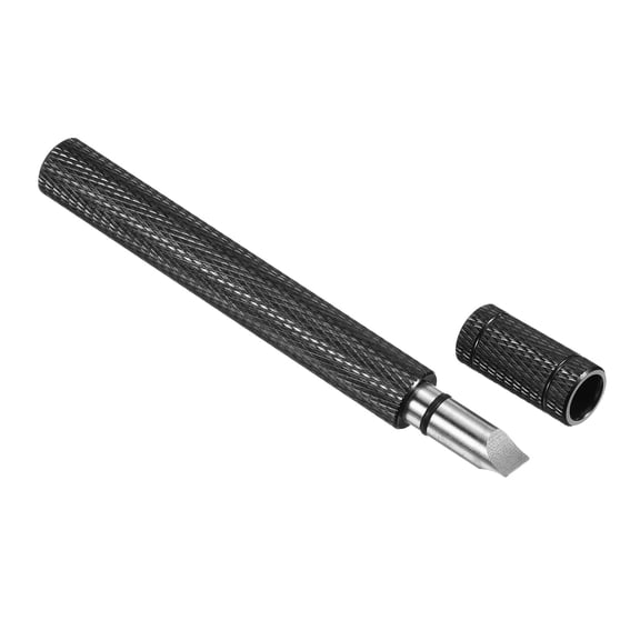 Uxcell Golf Club Groove Sharpener Square Club Cleaning for Golf Irons Wedges, Black