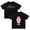 Black, variant on Stray Kids Cute cartoon Merch T-shirt summer pure cotton men's and women's fashionable retro vintage short sleeved T-shirt
