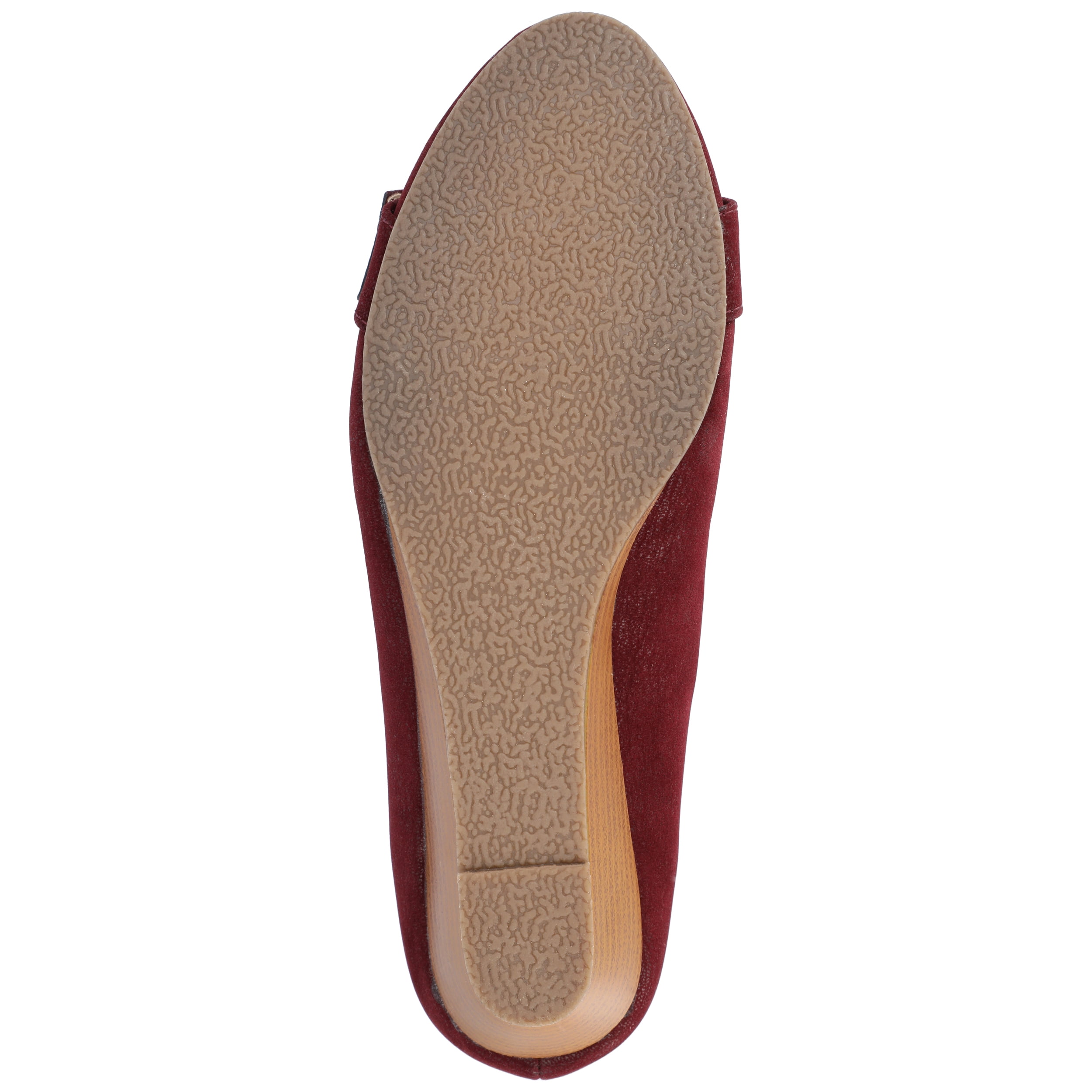 Journee Womens Graysn Comfort Insole Slip On Round Toe Wedge, Widths Available