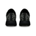 thumbnail image 4 of Halloween Dancing Skeleton Let's Go Ghouls Shoes Sneakers Black Size 8.5, 4 of 7