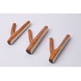 thumbnail image 5 of 3 Piezas Ganchos de Madera para Riel Ganchos para Abrigos Vintage Ganchos de Pared de Madera Natural Ganchos para Abrigos de Madera Ganchos para Toallas Vintage de Pared Ganchos para Árboles Autoadhesivos Adecuado para Abrigos de Sala de Estar brillar Electrónica, 5 of 5