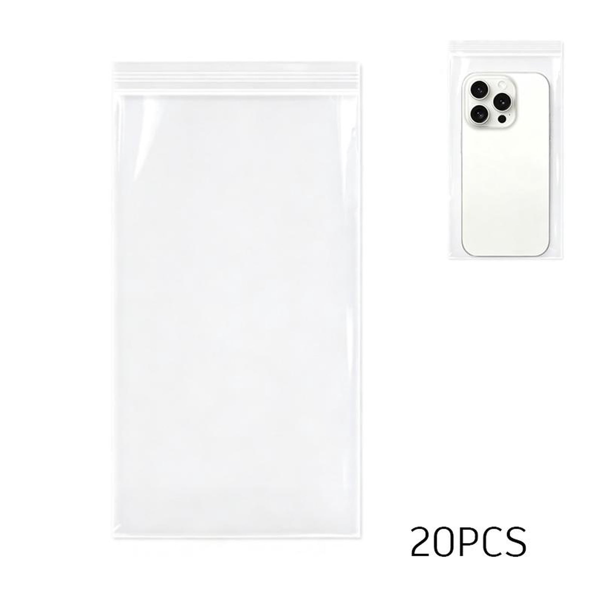 Disposable Waterproof Phone Pouch 20Pcs, Universal Clear Dry Bag for Beach Swimming, Touch Screen Compatible Travel Essential, Summer Waterproof Protection