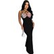 thumbnail image 3 of Vestido largo bohemio elegante con tirantes finos para verano y otoño, ropa informal para mujer, para fiesta, trabajo, noche, oficina, vestidos ajustados, 3 of 5