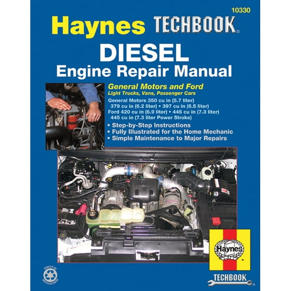 Ford & GM Diesel Engine Repair Haynes Techbook ^