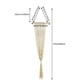 thumbnail image 2 of Cateissary Maceta de macramé blanca, cesta para colgar en la pared, respetuosa con el medio ambiente, promueve el tapiz de pared de vida Jardín y Patio blanco 22-3, 2 of 6
