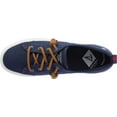 thumbnail image 5 of Women's Sperry Top-Sider Crest Vibe Triple Platform Sneaker Navy Canvas 5.5 M, 5 of 6