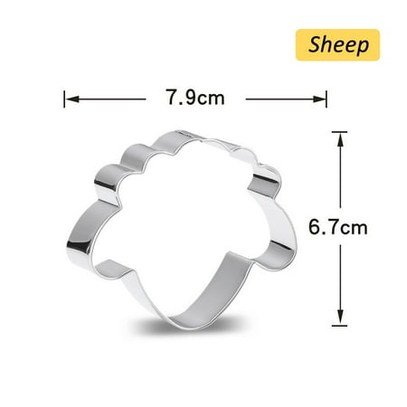 

1PC Eid Mubarak Cookie Cutters Moon Star Biscuit Mold Cake Baking DIY Tools Ramadan Kareem Islamic M
