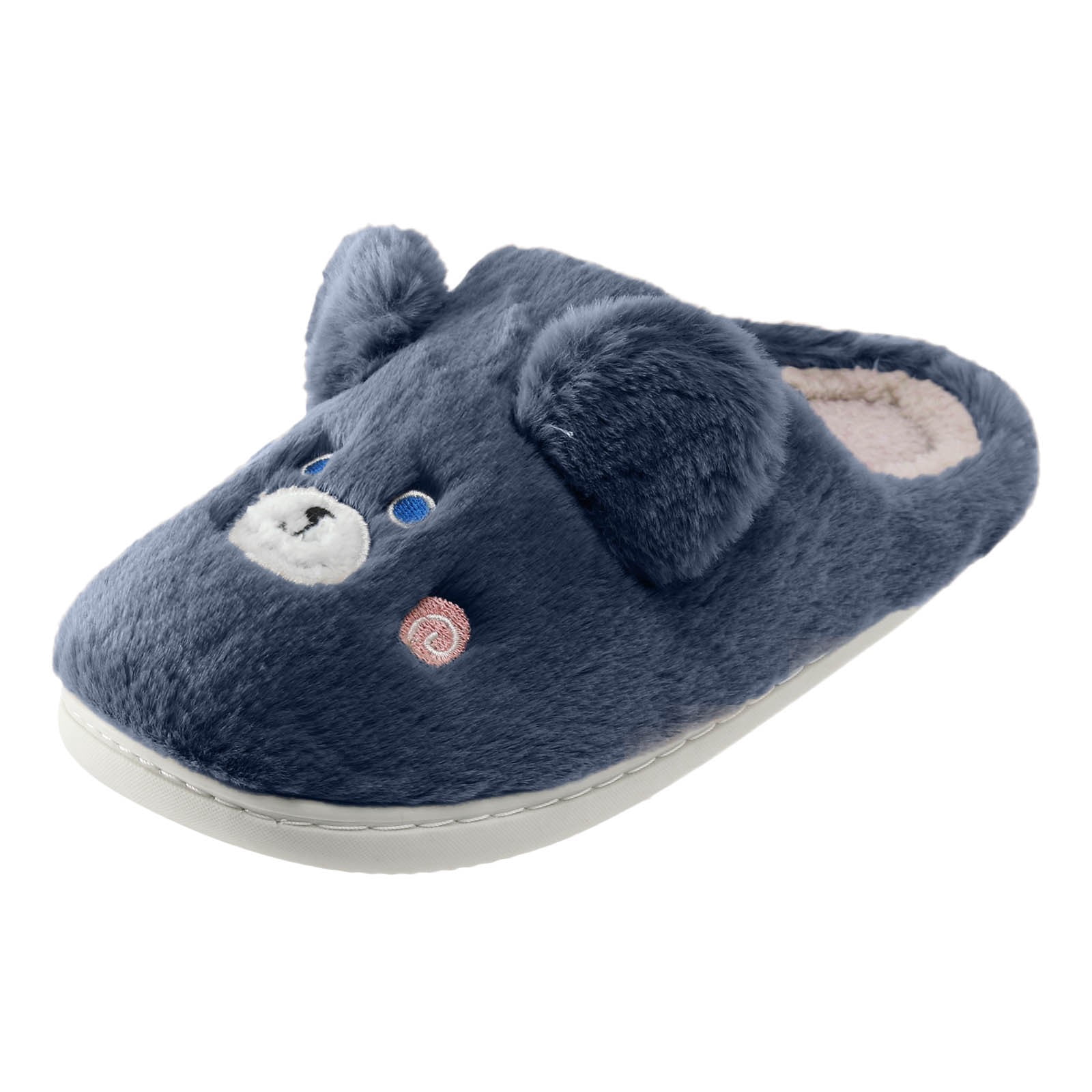 Plush Cotton Slippers 
