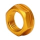thumbnail image 4 of Tuerca del eje de la rueda delantera de la motocicleta M18x1.5 Reemplazo de aluminio para KAWASAKI KLX450R 08-19Oro, 4 of 12
