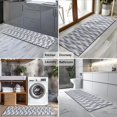 thumbnail image 2 of Gray Christmas Tree Pattern Kitchen Rug Mat,Kitchen Runner Rugs Non Skid Washable,Decorative Kitchen Floor Mats for Kitchen,Sink,Laundry,17"X47", 2 of 5