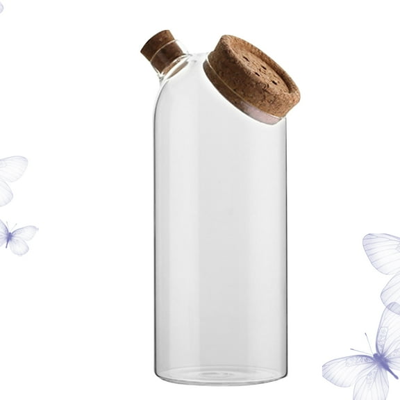 WHAMVOX Glass Storage Jar for Food with Sealed Lid MultiUse Canister for Tea Coffee Sugar Salt 2.0L