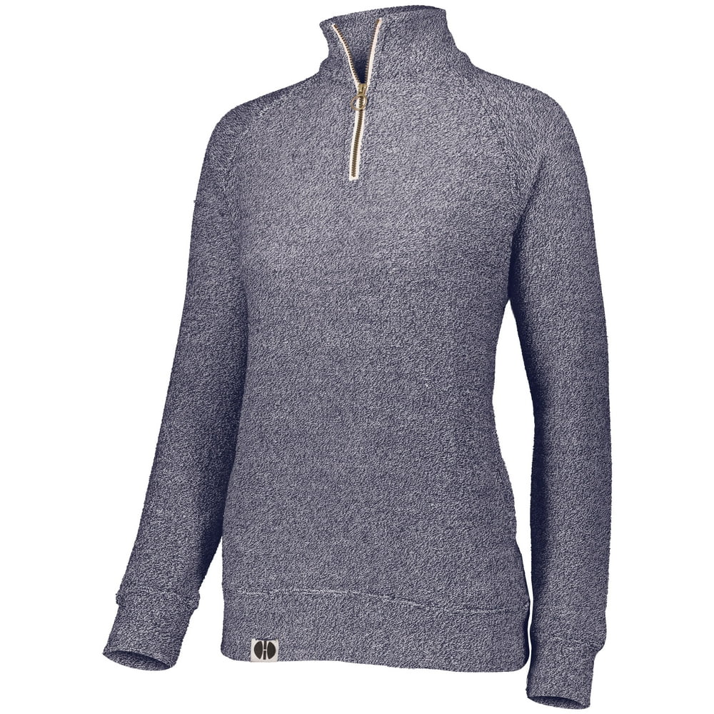 Holloway Holloway Ladies Cuddly 1/4 Zip Pullover 222766 Navy M