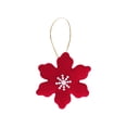 thumbnail image 2 of Mini Christmas Tree Ornament Hanging Decoration Cute Polyester Holiday Pendant for Window Home Wreath Decor, 2 of 7