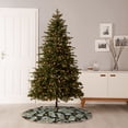 thumbnail image 6 of Sikiie Skull with Dollar Nativity Christmas Tree Skirt, Jesus Christian Winter Holiday Tree Mat Decoration(30-48IN)48", 6 of 6