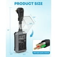 thumbnail image 3 of Kohree RV Surge Protector 50 Amp, 125V/250V 16000 Joules RV Circuit Analyzer with High/Low Voltage Protection for Camper Travel Trailers, 3 of 11