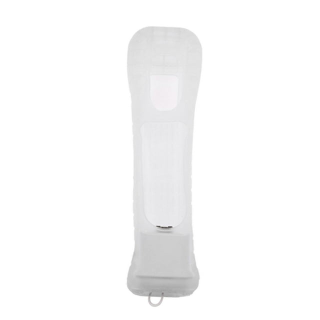 MotionPlus Sensor Adapter, White Silicone Case for Nintendo Wii Remote