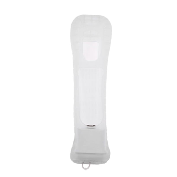 MotionPlus Sensor Adapter, White Silicone Case for Nintendo Wii Remote