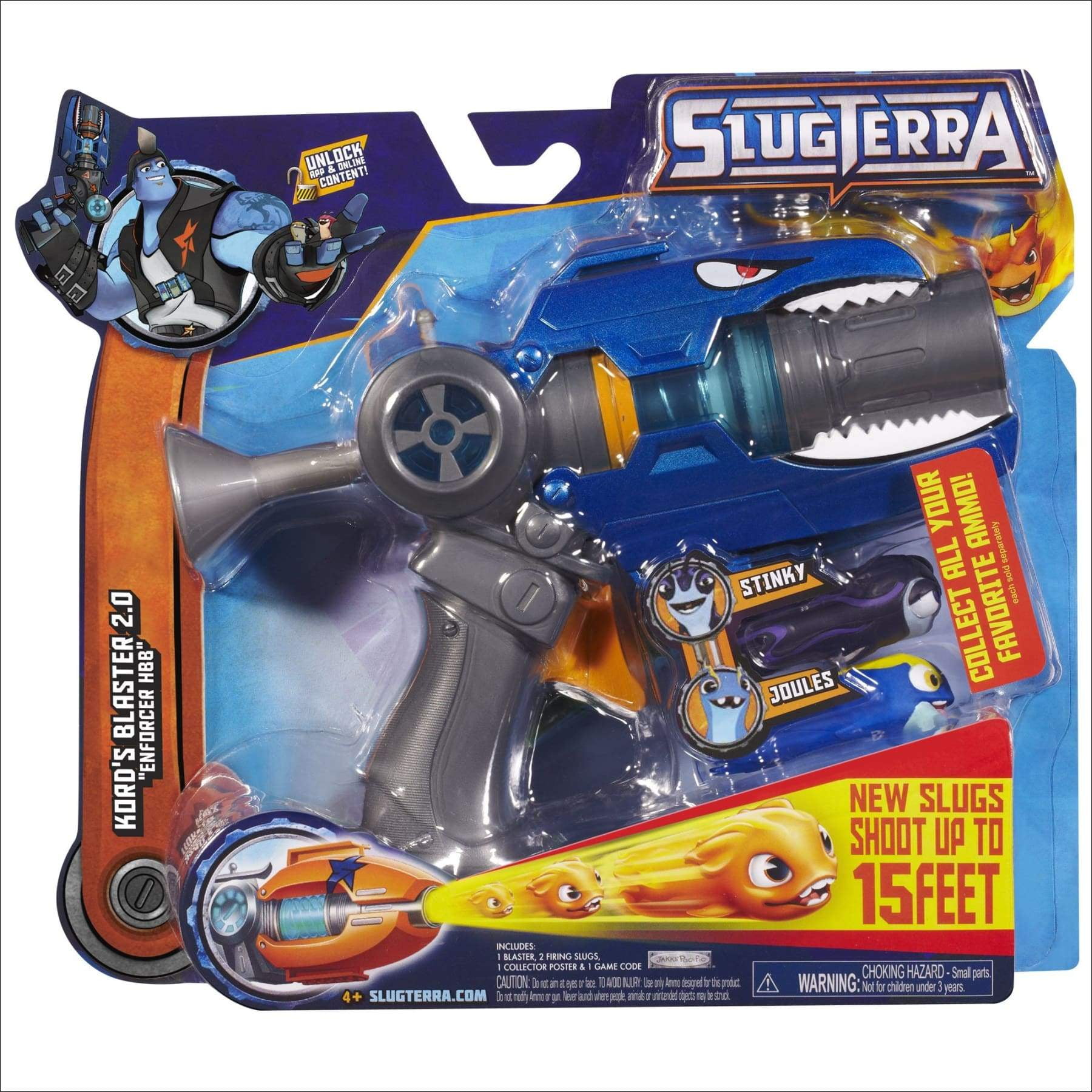 Pistolet Slugterra : Blaster avec sons et 5 slugs