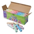 thumbnail image 1 of Pacon PACAC1752-2 Creativity Street Sidewalk Chalk, Assorted Colors - 52 Piece - 2 Each, 1 of 1