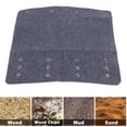 thumbnail image 4 of RV Step Covers, RV Stair Cover 22 X 20in Gray with Spring Hooks for 8 To 11 Inch Depth RV Radius Steps, 4 of 7