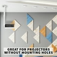 thumbnail image 6 of VIVO White Universal Ceiling Extending Projector Tray, Height Adjustable, 6 of 9