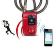 thumbnail image 3 of Keyless BT Motorcycle Lock, IP44 Water Resistant with Alarm APP Unlocking Vibration Alarm, Anti Tamper Motorcycle Lock for Anti Theft, 3 of 7