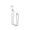 thumbnail image 4 of SunnyPoint Over The Tank Toilet Tissue Paper Roll Holder Dispenser and Reserve for Bathroom Storage and Organization - Metal, Hanging, Holds 1 Roll (Chrome), 4 of 5