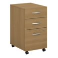thumbnail image 1 of Series C 3 Drawer Assembled Mobile File Cabinet in Light Oak, 1 of 6