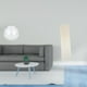 thumbnail image 2 of Acuario En Miniatura Para Decoración De Oficina Y Hogar Con Iluminación Ambiental Suave Y Elegante Cubierta Para Lámpara De Pie., 2 of 8