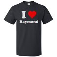 thumbnail image 1 of I Love Raymond T shirt I Heart Raymond Tee Gift, 1 of 2